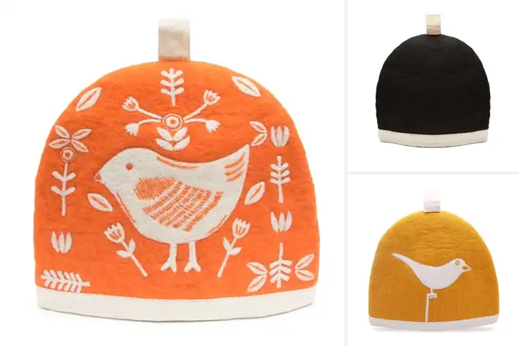 Detailed view of Best Wool Kettle Cozies: Warm Drinks All Day