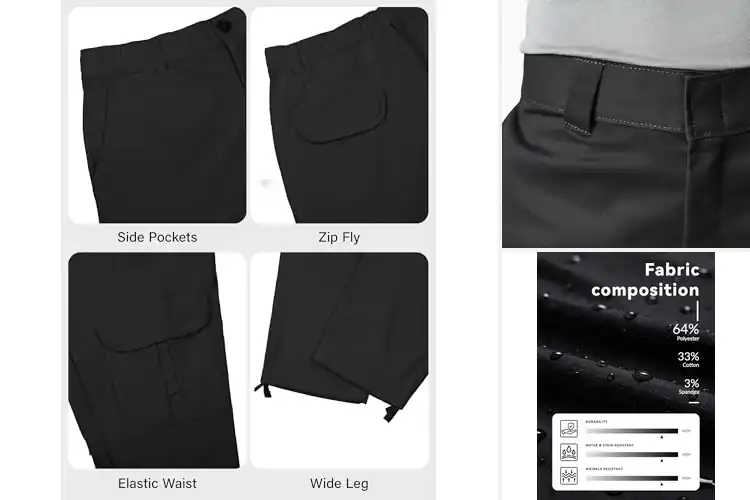 Detailed view of Best Work Pants For Men