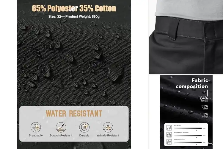 Detailed view of Best Work Pants